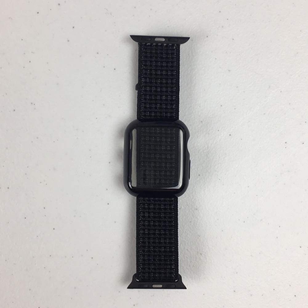 Breathable Nylon Band for Apple Watch Black